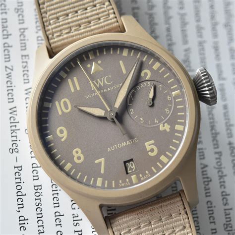 iwc big pilot mojave|iwc mojave desert watch.